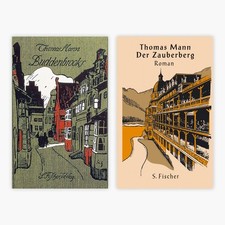 Thomas Mann Buddenbrooks + Der Zauberberg + 1...