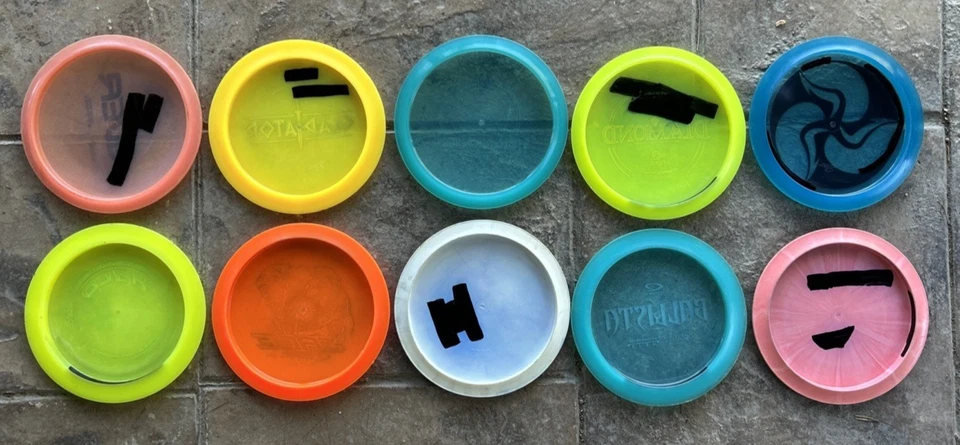 Lot of 10 Latitude 64 Disc Golf Discs: Various Colors, 156g - 177g Free Shipping - Image 3 of 4
