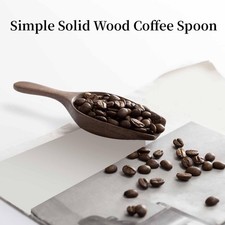 Wooden Coffee Spoon Scoop Utensil Gadget Teaspoon Tablespoon Kitchen Scooping