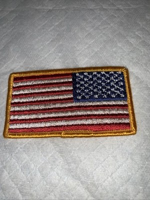 U.S. Flag Full color embroidered Patch #320
