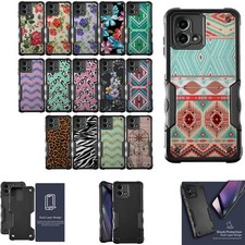 Para [Moto G Stylus 5G (2025)][DUAL TACTICAL][Estuche híbrido de dos piezas] Carcasa delgada