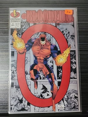 Bloodfire #0 Red Cover (Lightning Comics June 1994)