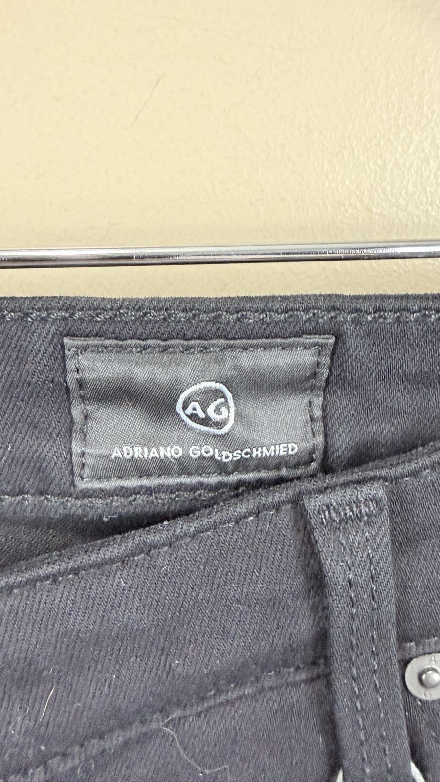 AG Adriano Goldschmied The Stilt Cigarette Leg Black Jeans Womens Size 32R NWT thumbnail 4