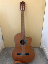 Hudson CRC-5CNS Classical Cutaway Electro-Acoustic 6-String 4/4 Brown