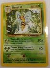 Pokemon Beedrill Card 17/102 Stage 2 Base Set Wizards Of The Coast (1999) NM