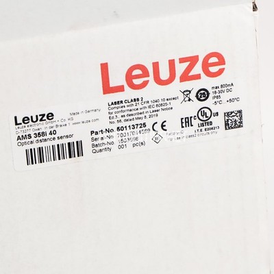 1PC NEW Leuze distance measuring sensor AMS 358i 40 AMS358i 40 50113725