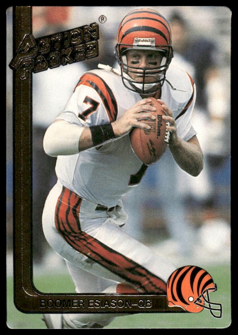 Boomer Esiason 1991 Action Packed #34 Cincinnati Bengals