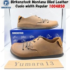Birkenstock Montana pelle oliata Cuoio larghezza regolare 1004850 taglia unisex