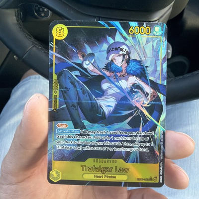 #ad Trafalgar Law Alternate Art EB03 062 Extra Booster: One Piece Heroines Edition $43.00