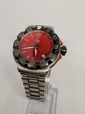 Rare TAG Heuer Formula 1 Red Men's Watch - WAC1113 WAC1113-0 2