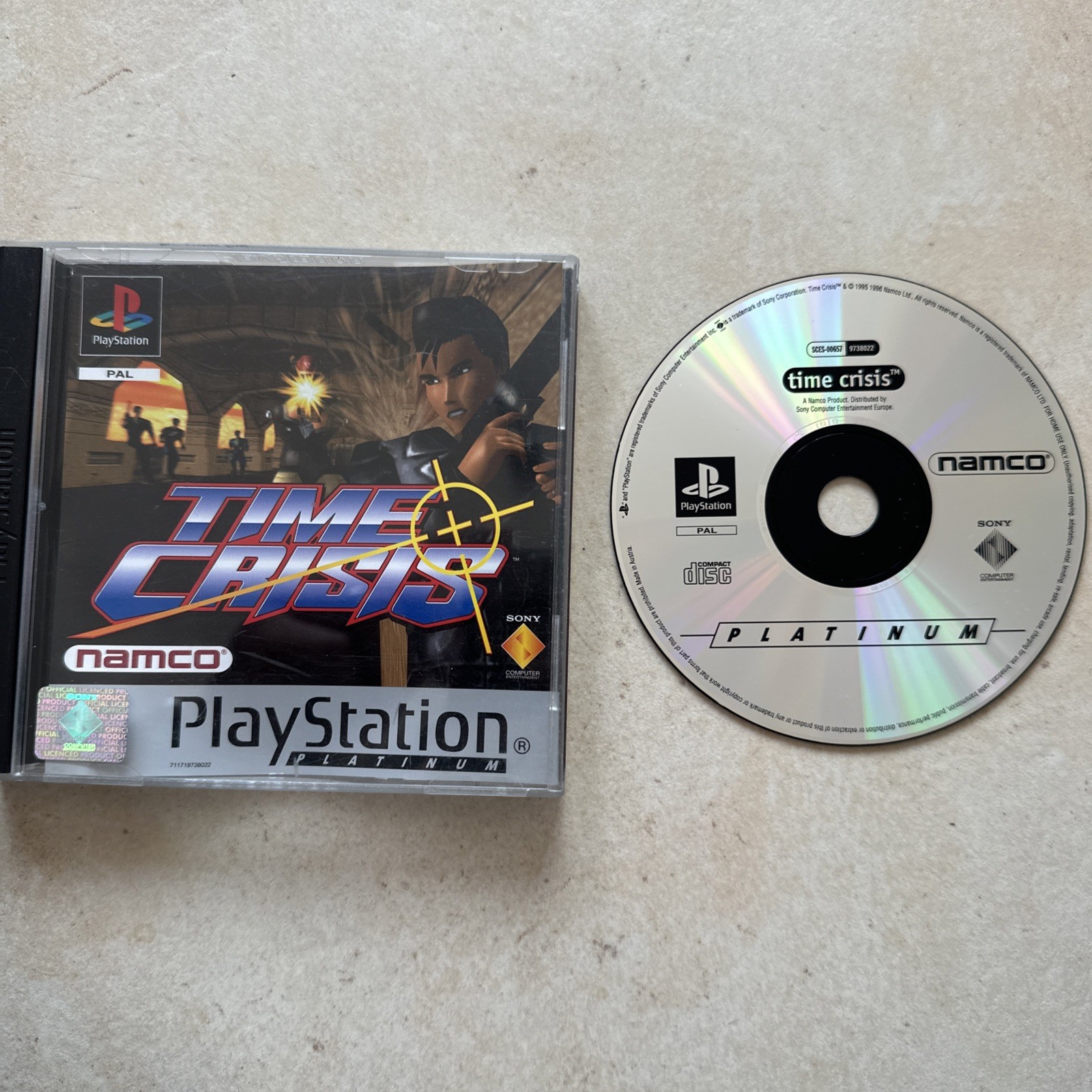 Jeu PS1 - Time Crisis - Playstation 1 Sony