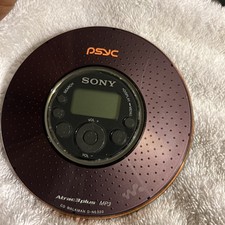 Sony D-NE320 CD Walkman Purple Atrac3plus MP3 Psyc-Working and great sound