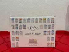 Lenox The Village Butter Dish Spice Village Porcelain - New in Box