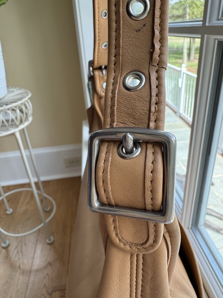 Vintage Coach 9058 Legacy Hobo Shoulder Handbag Glove Tanned