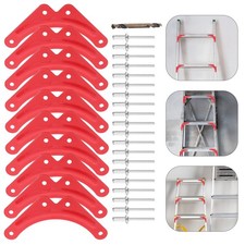 10Pcs Roof Ladder Attachment Feet Replacement Corner Fixings Extension Parts