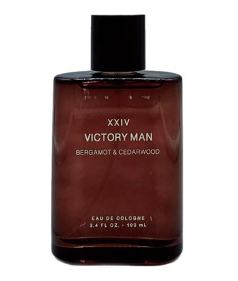 Tru Fragrance XXIV Victory Man ~Bergamot & Cedarwood~ Eau de