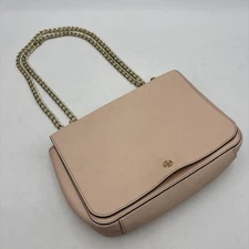 Tory Burch Pink Leather Chain Shoulder Bag