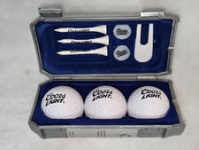   Coors Light  Golf Ball  White Tees Set - Used