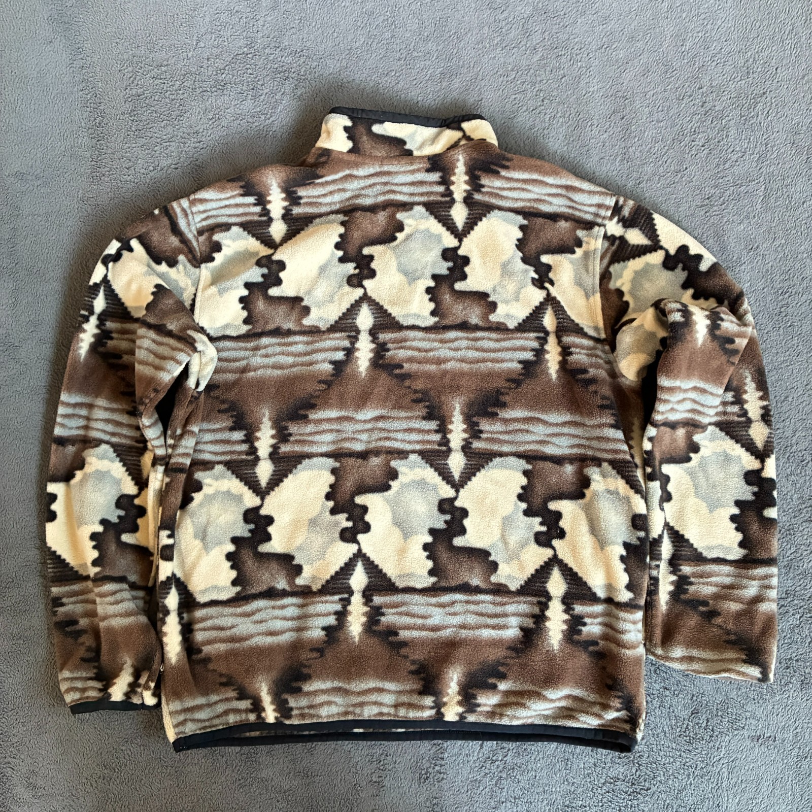 Volcom Whitecap Grey Error92 Mock Neck Fleece Geo… - image 4