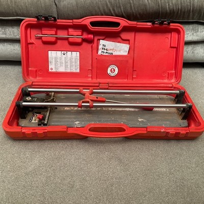 Rubi TS-50-Plus manueller Fliesenschneider mit Tragetasche Profi Schneidwerkzeug