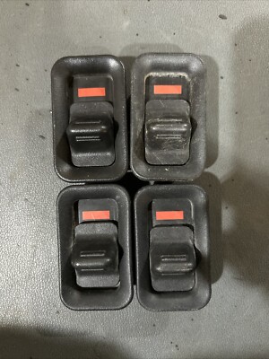 Lot Of 4 02-06 Chevy Avalanche 1500 Door Lock Control Button Switch Oem