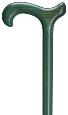 Harvy Made in Germany Topaz Finish Maple Wood Derby Handle Men's Walking Cane