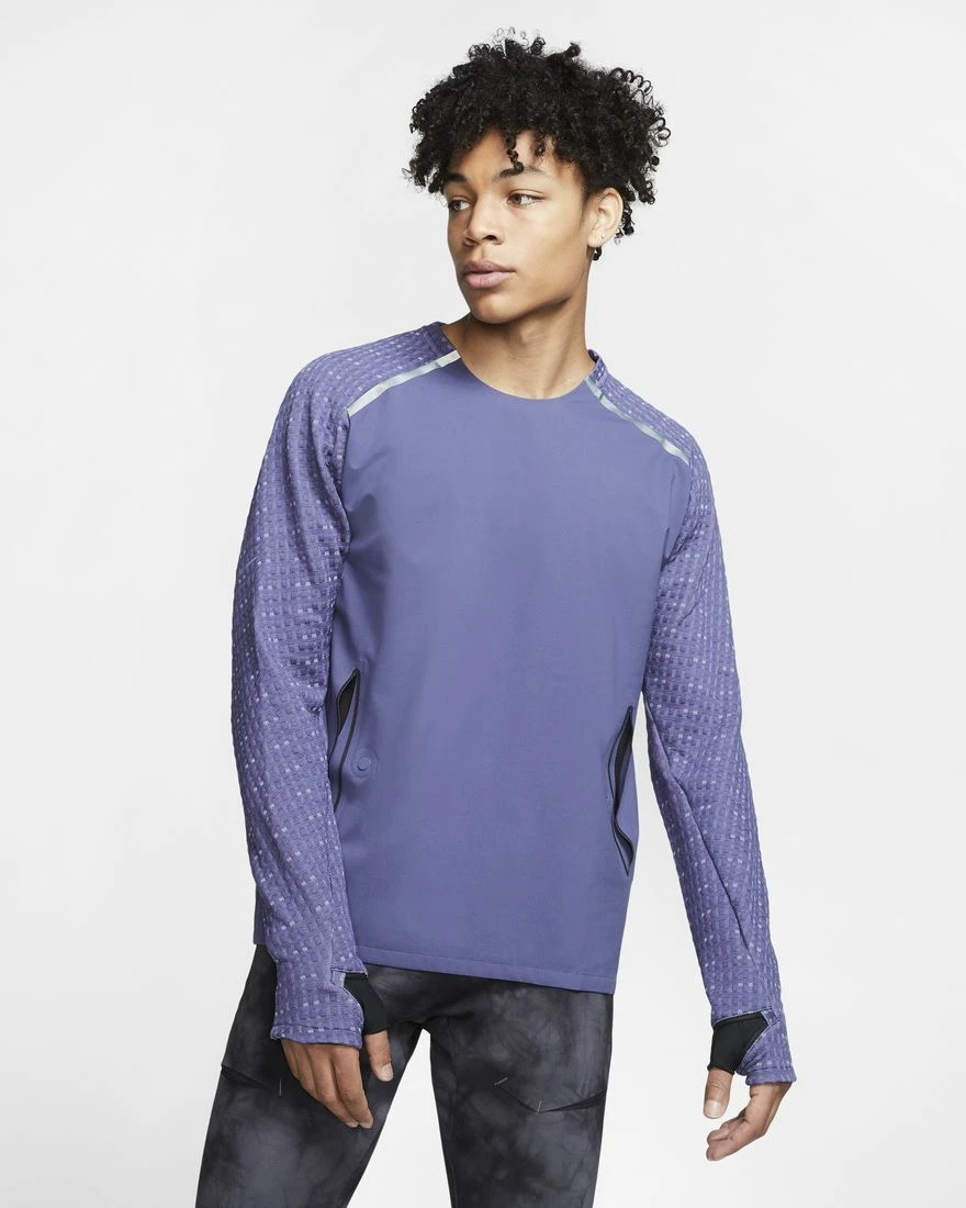 Tech pack running clearance long sleeve top