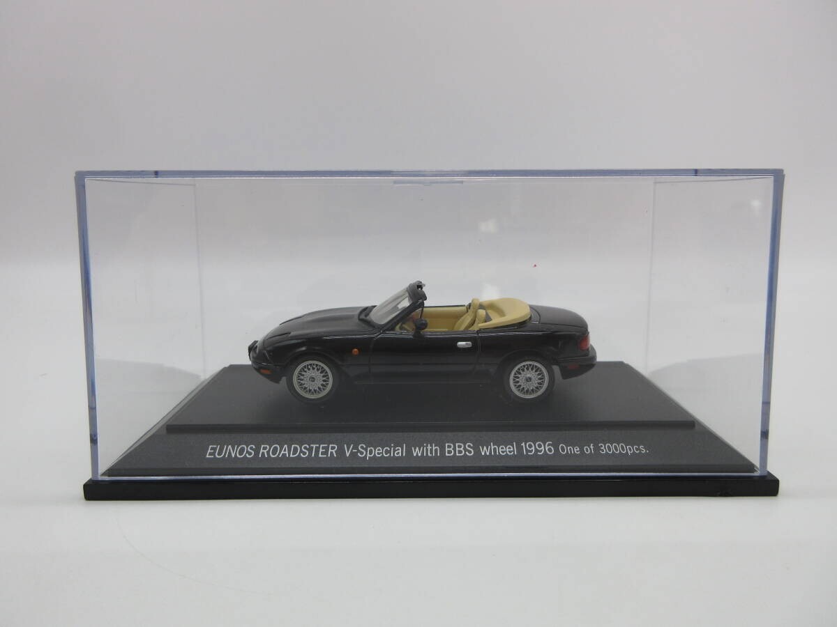 1/43エブロ EUNOS ROADSTER Special 1:43 Ebbro Mazda Eunos Roadster V Special BBS Wheels 1996 MX