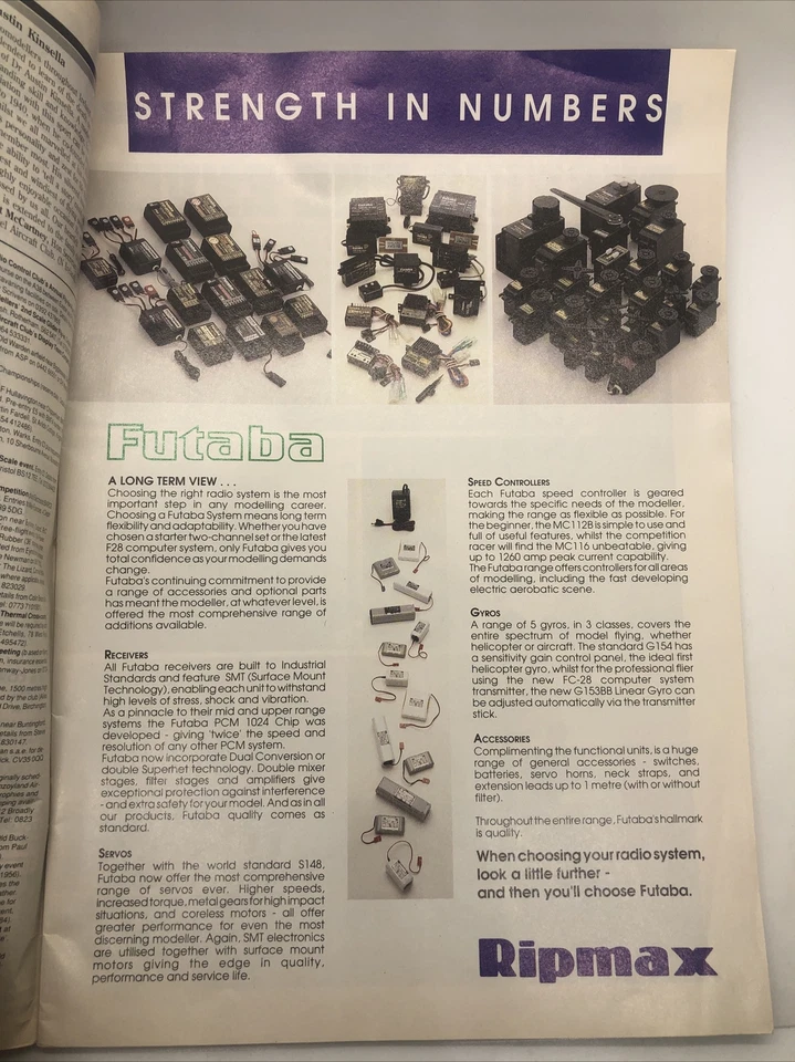 Radio Modeler Magazine, September 1990 Foto 2 de 4