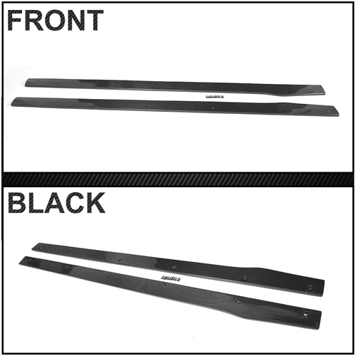 Echt Carbon Seitenschweller Seitenspoiler für Mercedes W205 A205 C205 C63 C43 - Bild 10 von 11
