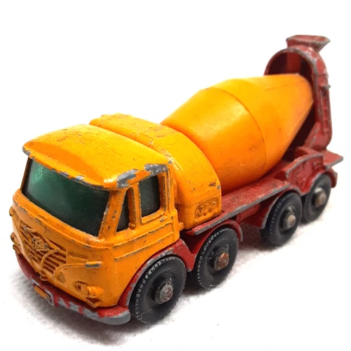 Lesney Matchbox No.21 Foden Concrete Truck 1968 Yellow Made in United Kingdom