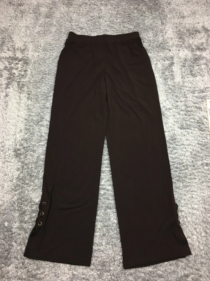 Брюки женские Susan Graver из спандекса размер XS очень маленькие коричневые эластичные - Изображение 3 из 4