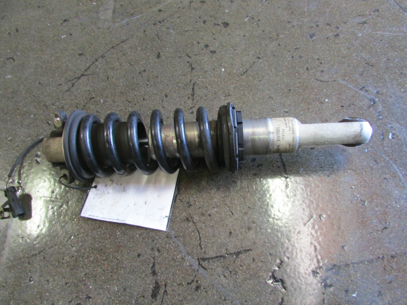 Ferrari 360, Rear Shock Strut Assembly, Used,  P/N 174724