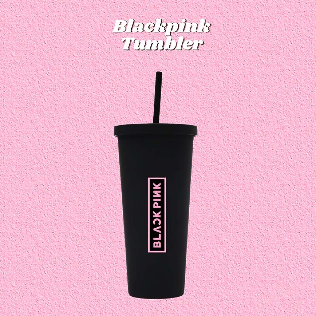 BLACKPINK Tumbler Cup 700ml with Straw – Kpop Water Bottle
