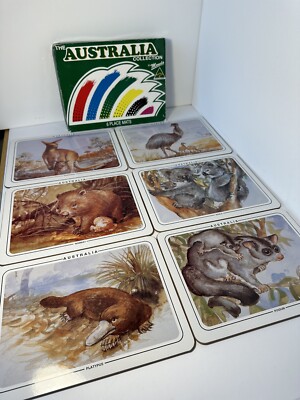 The Australia Collection By Mondo Square Kork 6 Tischsets Tischsets 