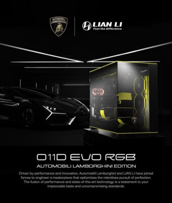 LIAN LI O11 Dynamic EVO RGB Automobili Lamborghini Edition *NEW IN
