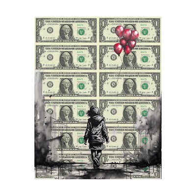 Chris Boyle Art print 'Not quite 99 Balloons' 7/100