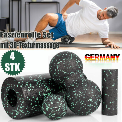 Faszienrolle Massagerolle Fitnessrolle Foam Roller Gymnastikrolle Yoga Pilates