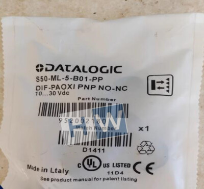 1PC Brand New DATALOGIC Photoelectric Switch Sensor S50-ML-5-B01-PP