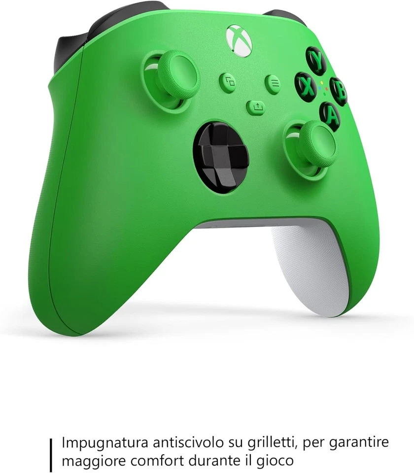 Controller Wireless per Microsoft XBOX SERIE X/S Velocity Green QAU-00091 - Immagine 3 di 4