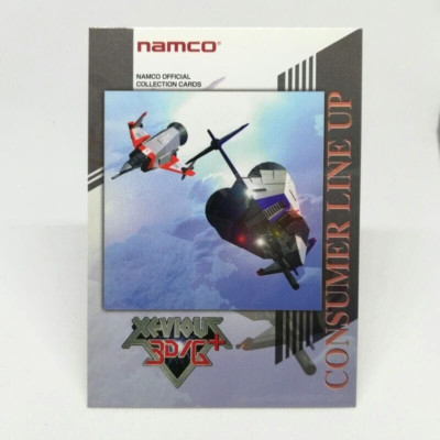 142 XEVIOUS 3D Consumer Lineup Namco Official Collection Card EPOCH Japan geme