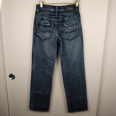 jebas BAILEY'S PT. Original Straight Leg Dark Wash Blue Denim Jeans