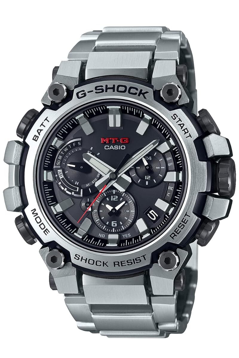 CASIO G-SHOCK MT-G MTG-B3000D-1AJF Silver Bluetooth Solar Atomic