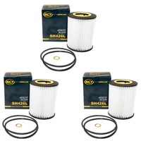 ÖLfilter 3 X Sct Sh 426 L FüR Bmw 3Er 5Er 7Er X3 X5 Z3 E36 E39 E46 E60 Volvo S X