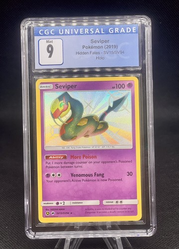 Seviper graded CGC 9 for sale on eBay