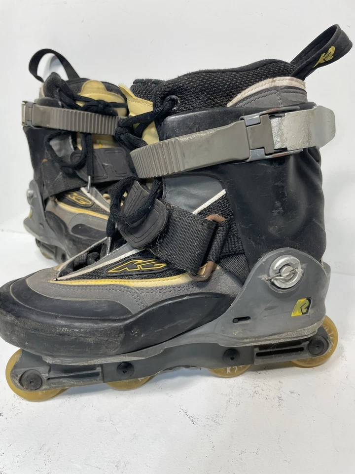K2 250cc Skates, Aggressive Skates, Fatty Inline 90’s Pro Skates US 8 - Bild 3 von 4