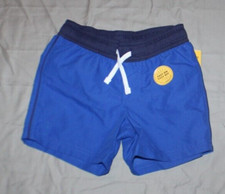  NWT Cat and Jack Blue swim trunks boy's size XS 4/5