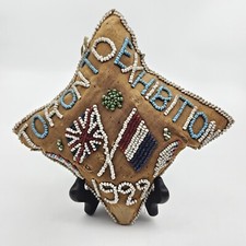 Antique Native American Beaded Pin Cushion Iroquois Mohawk Toronto Expedition 22