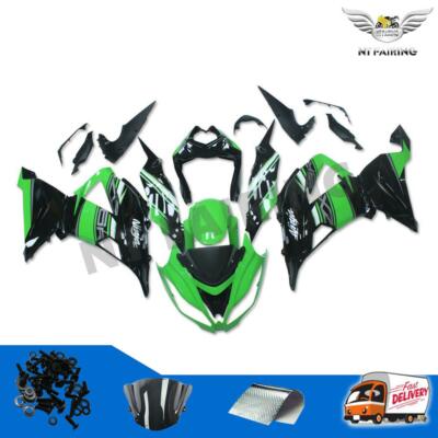Fit for Kawasaki 2013 2014 2015 2016 2017 2018 Ninja ZX6R Green KRT ABS Fairing
