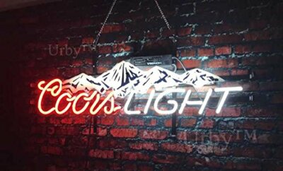 New Coors Mountain Beer Neon Light Sign 17''x13'' HD Vivid Printing Technology